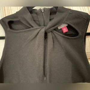 Vince Camuto Black Sleeveless Dress